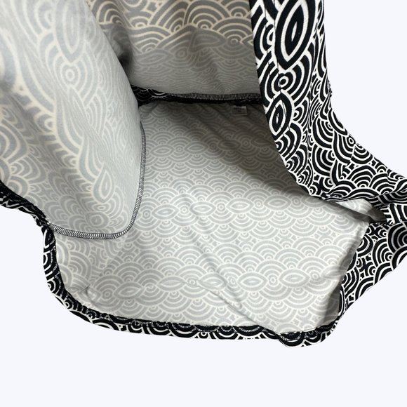 Soybu Athletic Skirt Size Medium Black and white color way stretch pull on - Picture 10 of 10